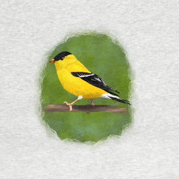 American Goldfinch by FernheartDesign